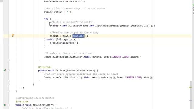 ANDROID RETROFIT USER REGISTRATION PT 2 смотреть онлайн