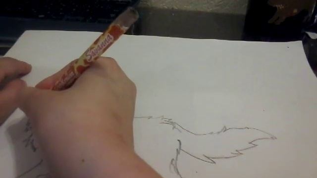 Волк обведеный рисунок смотреть онлайн