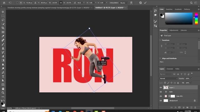Transform Your Photos with Text Effect Photoshop смотреть онлайн