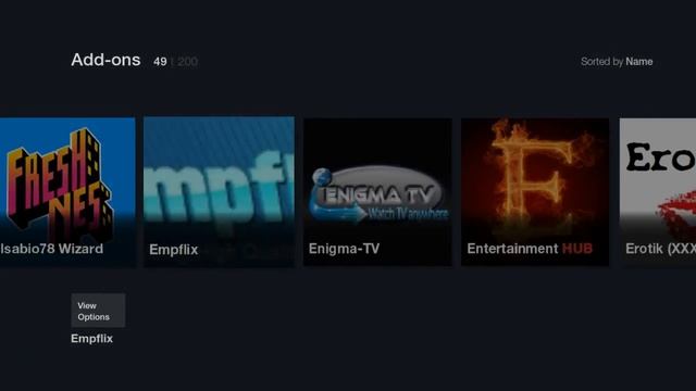 FTV Skin Kodi Jarvis 16 Running on Windows and Android TV смотреть онлайн