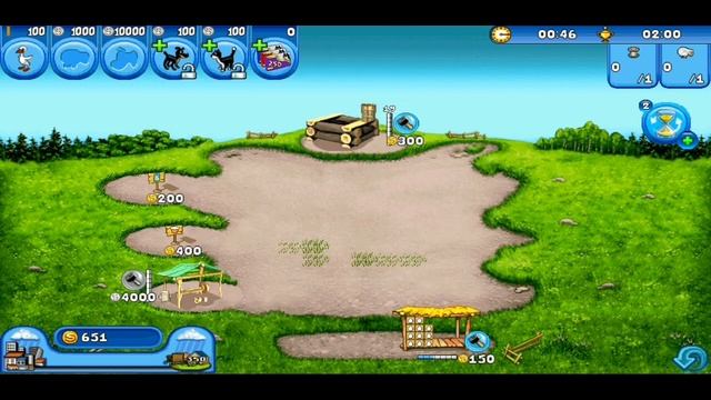 Перепрохождение игры Весёлая Ферма (бесплатная версия(Android)) дополнительный уровень 3 на золото смотреть онлайн