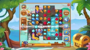 Как пройти уровень 9174 игры Сокровища Пиратов