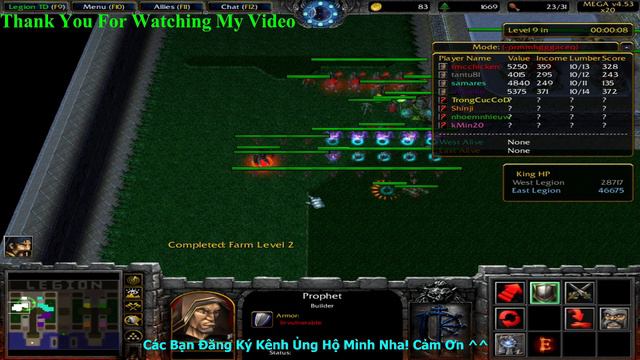 Warcraft III : Legion TD Mega 4.53 OZ3 x 20 (Fix Gold) #75 смотреть онлайн