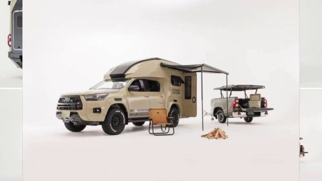 TOYOTA HILUX CAMPER IS THE MOST RUGGED TWO-BED, POP-UP ROOF OVERLAND RIG YOU’LL RIDE#suv #toyota смотреть онлайн