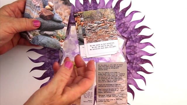 Balance with Buddha Oracle Deck Created by Deborah Carney Flip Through смотреть онлайн