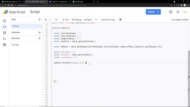 Autofill Options in Google Forms using Google Apps Script | Aryan Irani смотреть онлайн