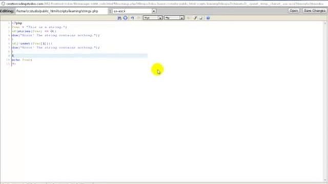 Lesson 5: PHP Strings смотреть онлайн