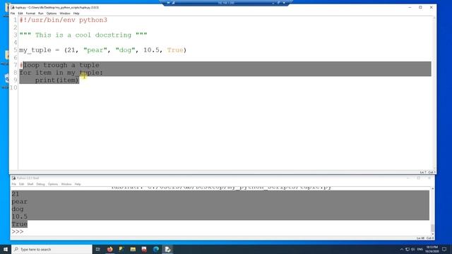 Python Tutorial - Part 16 Tuple смотреть онлайн