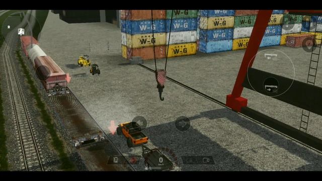 Heavy Machines & Construction - GamePlay #1 (First Mission + Crane Delivery At Train Yard Mission)