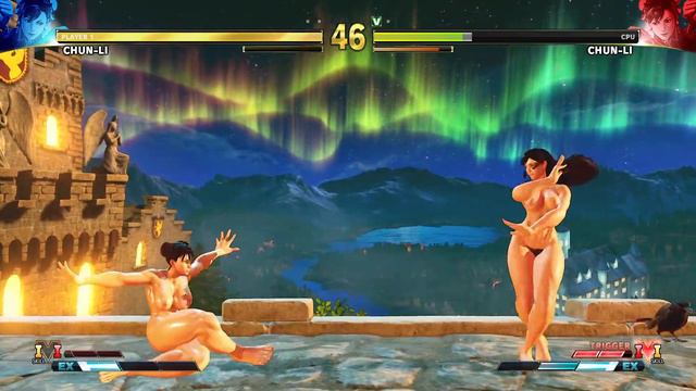 chun li vs chun li - SF5 CPU matches with NSFW mods смотреть онлайн
