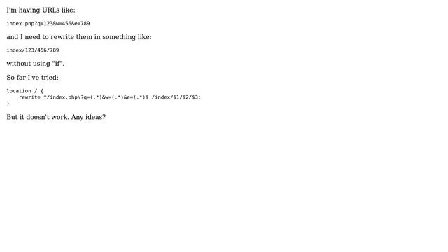 DevOps & SysAdmins: Need rewrite nginx смотреть онлайн