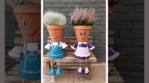ПОДЕЛКИ ДЛЯ САДА из цветочных горшков! 41 идея! DIY //GARDEN CRAFTS from flower pots!