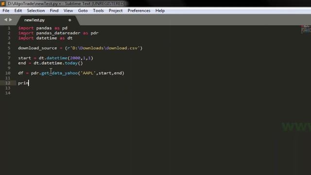 Get Web Stock Data + Save To Excel | Python Pandas_DataReader смотреть онлайн