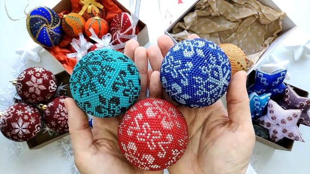 Коллекция новогодних ёлочных украшений! смотреть онлайн