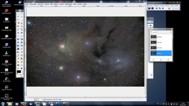 Deepskybidler stretchen in GIMP смотреть онлайн