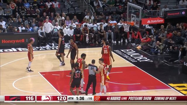 Final 4:04 WILD ENDING Raptors vs Hawks ?| January 28, 2024 смотреть онлайн