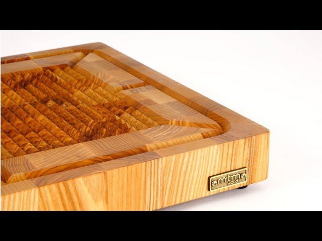 CNC machine: фрезерование доски для отбивания мяса смотреть онлайн