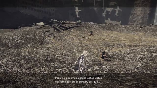 NieR Automata 2b vs Eva Final "a" sub español смотреть онлайн
