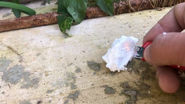 Что будет если поджечь фасадный пенопласт ППС16Ф? смотреть онлайн