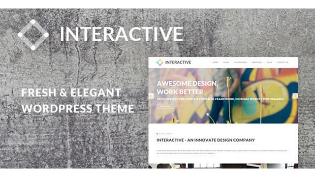 Interactive - Elegant & Creative WordPress Theme | Themeforest Website Templates and Themes смотреть онлайн