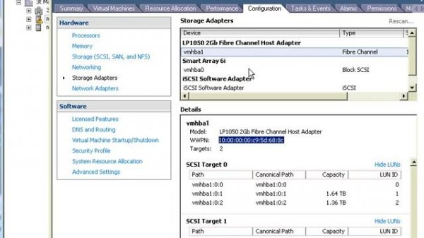 How to Connecting to Fibre Channel Storage