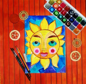 Масленица нарисовать рисунок. Нарисовать солнце на масленицу для детей. Поэтапное рисование.