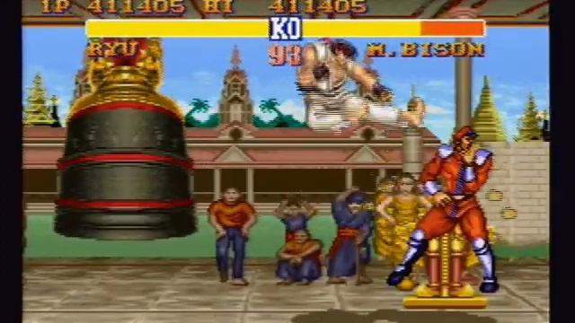 Street Fighter II: The World Warrior (SNES) - Final Fight: Ryu vs M. Bison смотреть онлайн