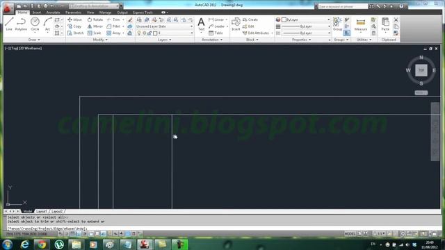 ? DICAS Rápidas AutoCAD 32 - COMO TRBALHAR DA FORMA CORRETA E ESTAR Estendendo objetos TRIM EXTEND смотреть онлайн
