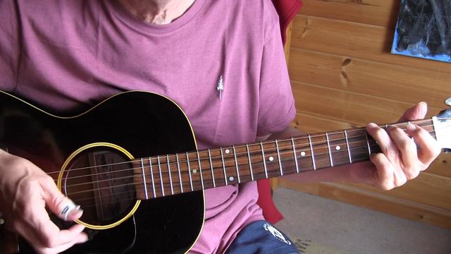 Texas Blues in G - Acoustic Blues Lesson - TAB available смотреть онлайн