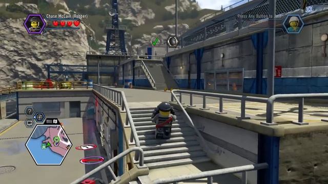 LEGO City Undercover (PS4) How To Find Chuck's Second Wheel смотреть онлайн