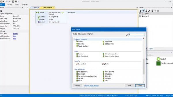 Construct 2 Создание порталов | Creation of portals