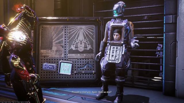 Warframe- Fortuna Standing 5 Eudico and all other face Reveal смотреть онлайн