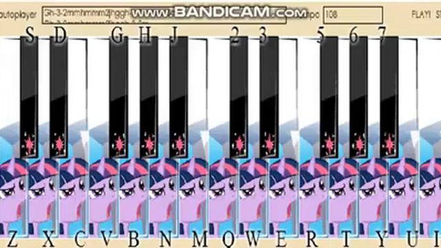 реальная пианино (песня другая дружба) смотреть онлайн