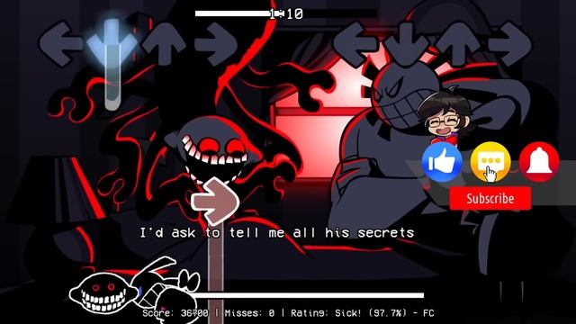 Boogieman WITH LYRICS - Friday Night Funkin' Twinsomnia Cover смотреть онлайн