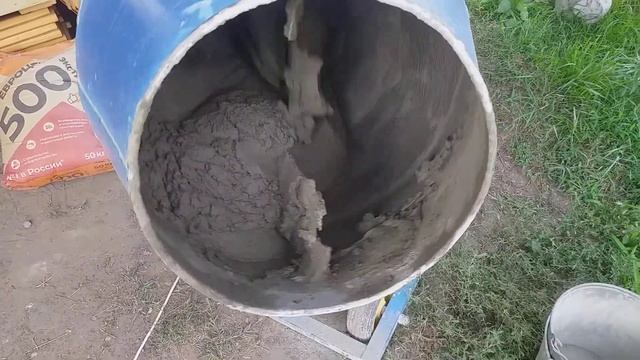 САМОДЕЛЬНАЯ БЕТОНОМЕШАЛКА НА 180 ЛИТРОВ смотреть онлайн