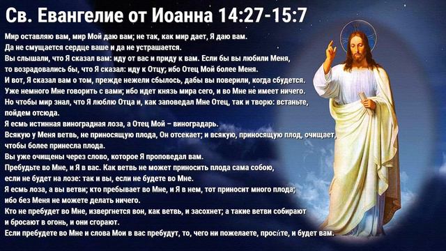 Читаем Евангелие вместе с Церковью. 1 июня 2020 смотреть онлайн