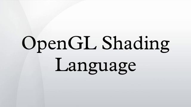 OpenGL Shading Language смотреть онлайн