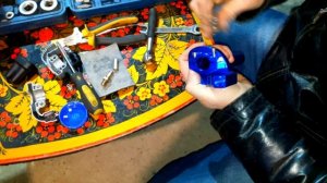 Короткоходная ручка газа на GR-7 lite 172 fmm