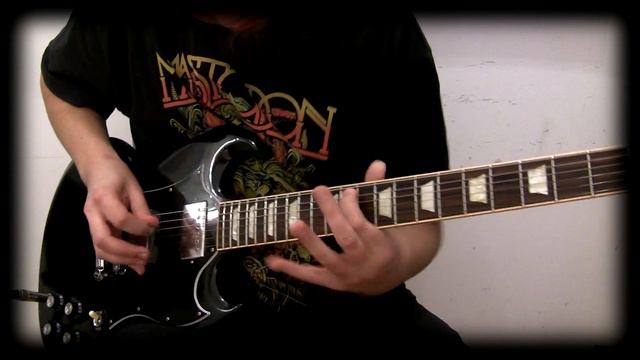 Melodic metal guitar solo. Gibson SG Standard смотреть онлайн