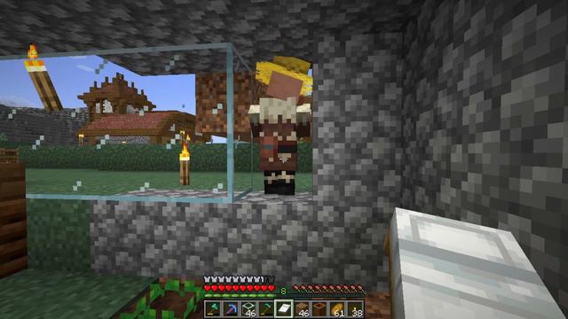 005: Simple Villager Breeder! - Minecraft Survival Let's Play 1.17 смотреть онлайн