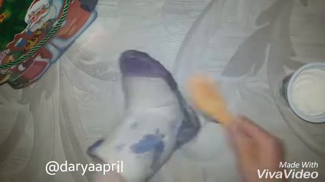 Как и чем почистить белые валенки? Чистка валенок. Делаем валенкам свежий вид. МК.