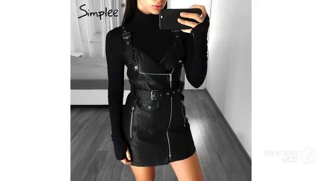 Одежда женская с Aliexpress - открытое мини платье. смотреть онлайн