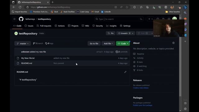 Struggles With Repositories on Git Hub | Front End Development смотреть онлайн