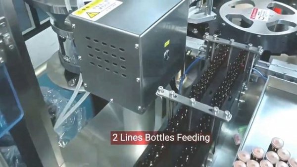 Vials filling and capping machine fully automatic medical liquid bottling line