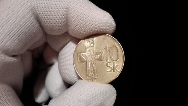 Монеты мира. Монеты Словакии.10 крон Словакии. Нумизматика.Нумизмат. Коллекционирование. Startup-113 смотреть онлайн