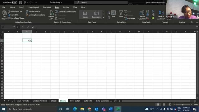 DAY 2 - SPES103 WIN Introduction to Data Analytics with Excel смотреть онлайн