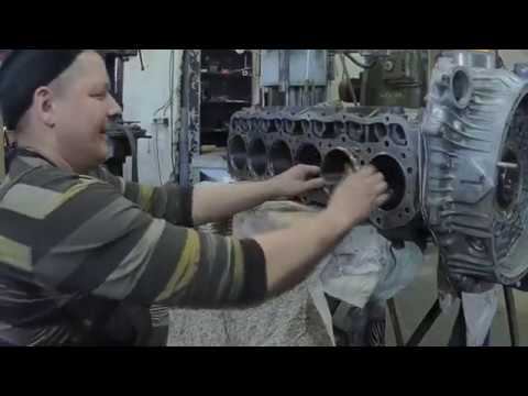 Mitsubishi Fuso Fighter. Мотор 6D17. Капитальный ремонт двигателя. Хлопки во впускном коллекторе. смотреть онлайн