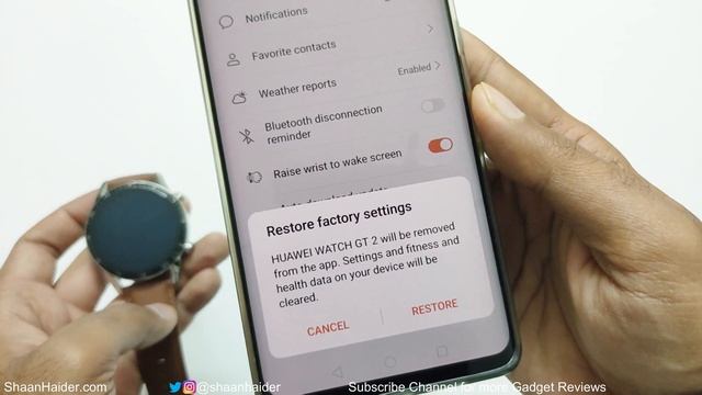 Huawei Watch GT 2 - How to Hard Reset смотреть онлайн
