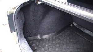 Обшивка карпетом багажника и крышки на Ланосе