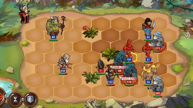 47я точка победы на острове Вулкан игры Храброземья. Единолично.